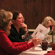 Patti, Deb, and Judy making their voices heard